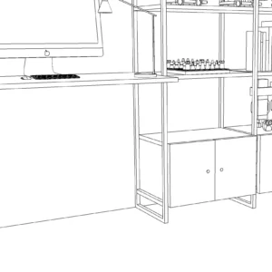 Mueble estudio Gabriel