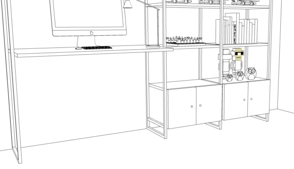 Mueble estudio Gabriel - Imagen 2