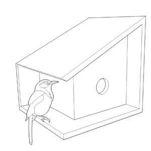 Casa de aves Mónica